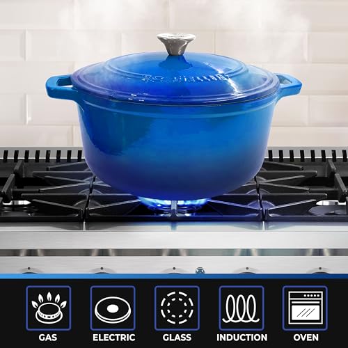 6qt Enameled Cast Iron Dutch Oven with Lid S3542