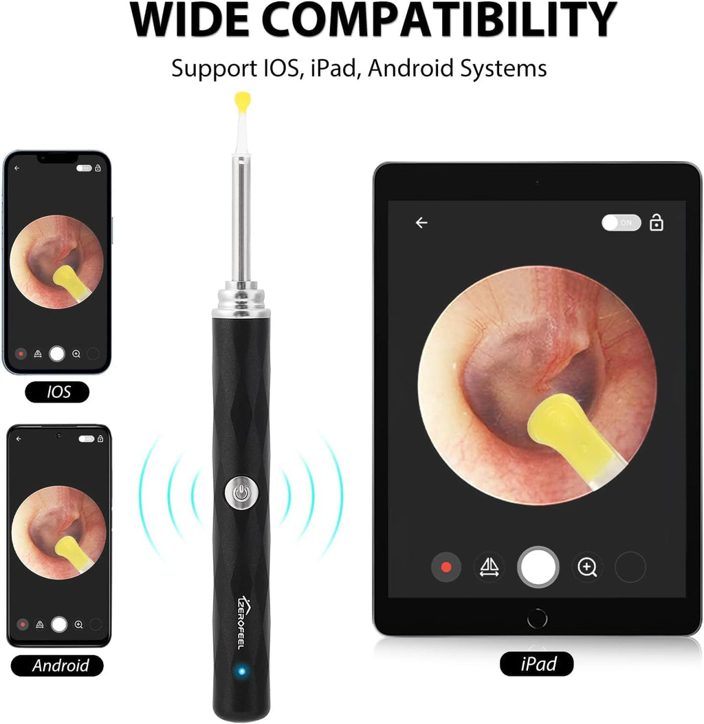 Ear Wax Removal Tool with Camera and 6 LED Lights P883224
