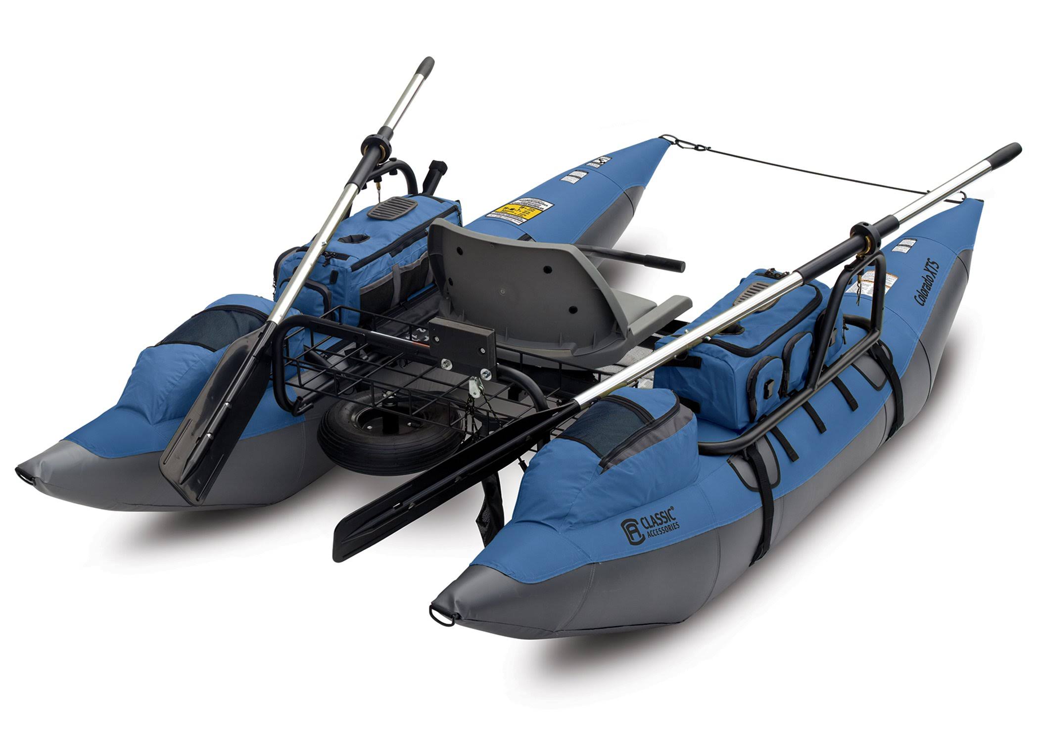 Pontoon Boat with Swivel Seat M1655