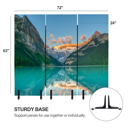 3 Panels Freestanding Acoustic Room Divider Soundproof Privacy Screen Folding Partition Wall Divider O9085