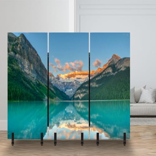 3 Panels Freestanding Acoustic Room Divider Soundproof Privacy Screen Folding Partition Wall Divider O9085