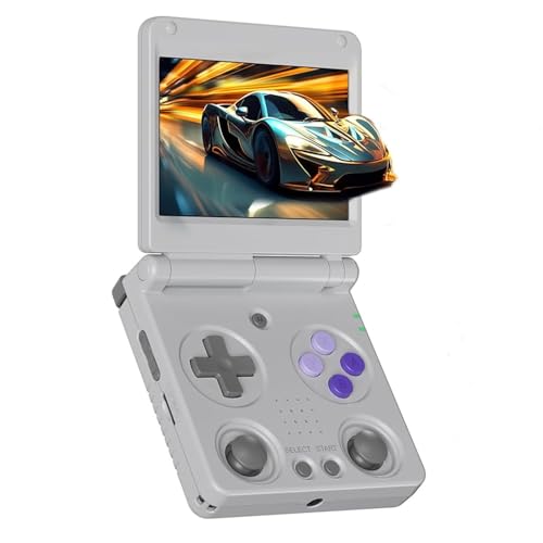 Black 3.4-Inch IPS Linux 64-bit Game Console Q599571
