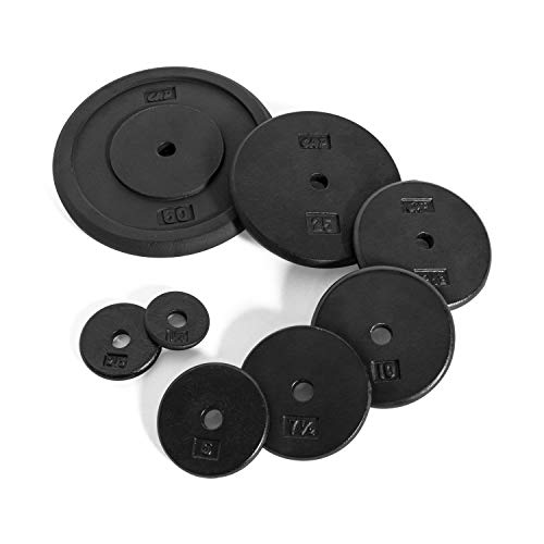Cast Iron Standard 1-Inch Weight Plates O377