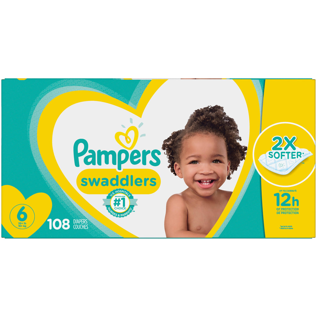 Disposable Diapers Size 6 - 108 count P185