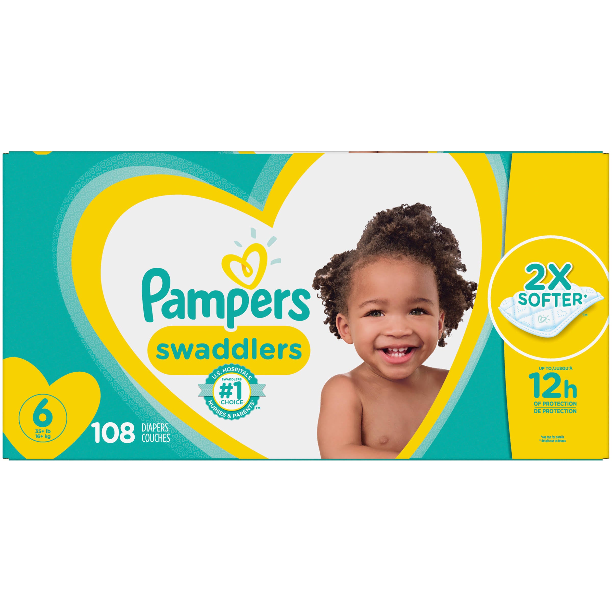 Disposable Diapers Size 6 - 108 count P185