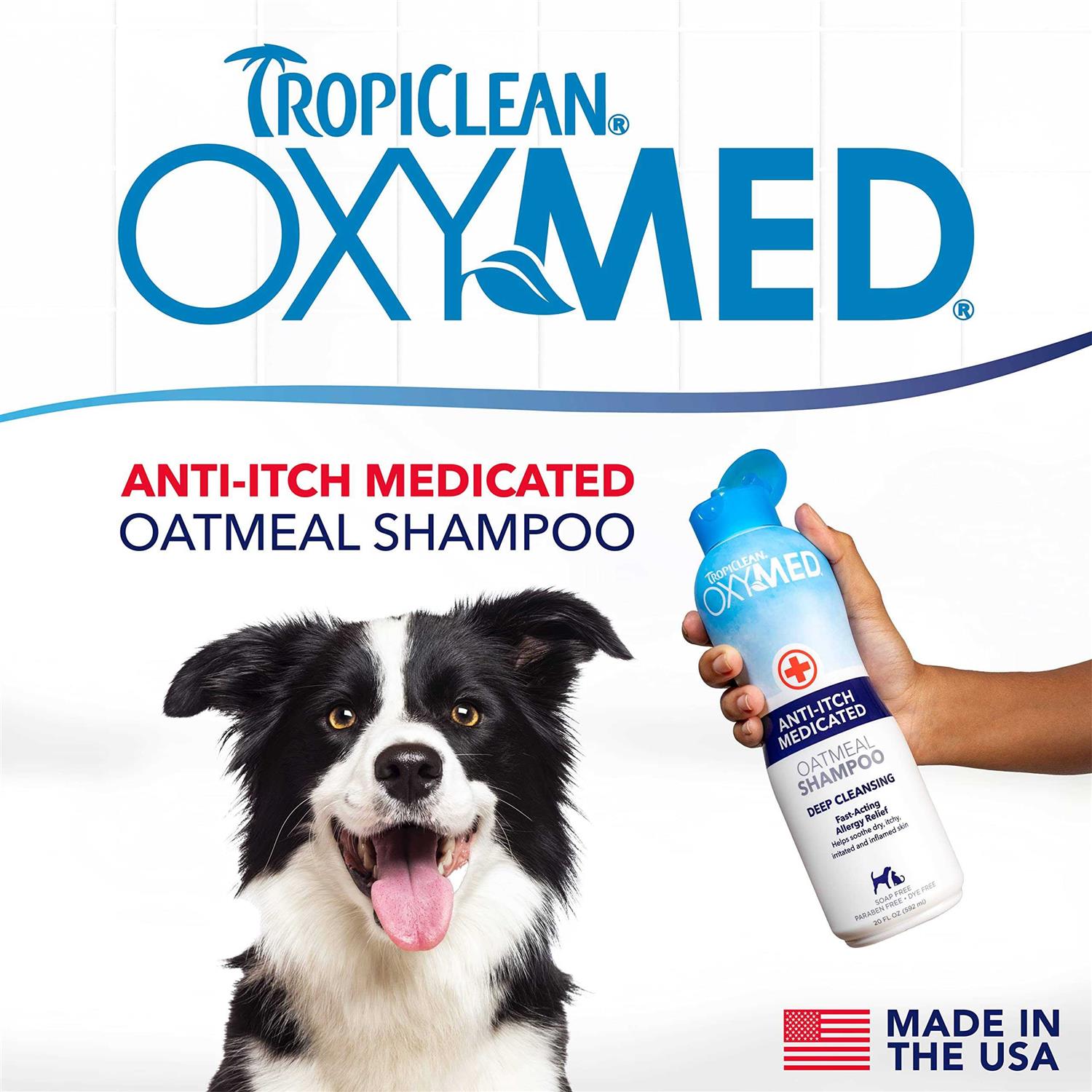Medicated Anti-Itch Oatmeal Pet Shampoo V9331