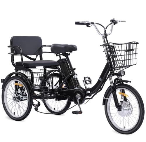 Adult Electric Tricycle 3 Wheel Bike Y514