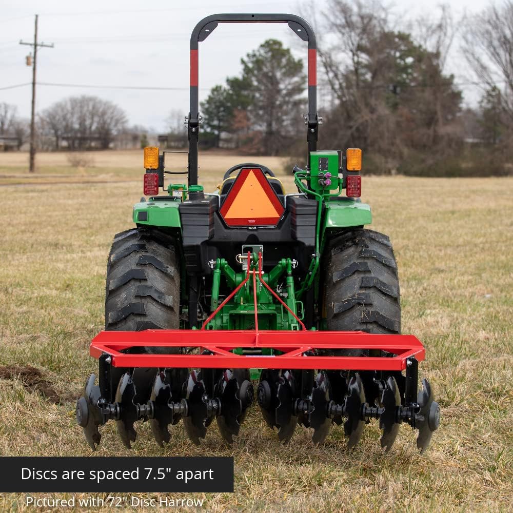 5 ft. 3 Point Category 1 Notched Disc Harrow B20928