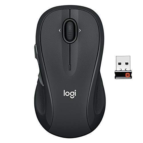 Wireless Mouse with Programmable Buttons - Graphite J721359
