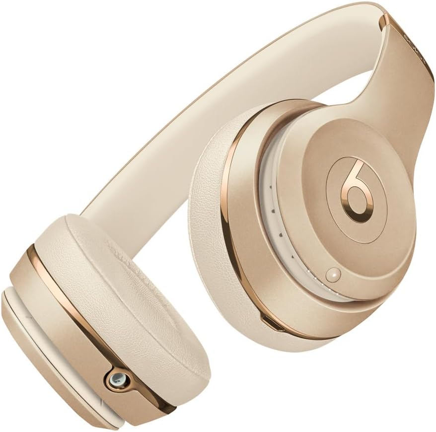 Gold On-Ear Wireless Headphones (Renewed) J4336