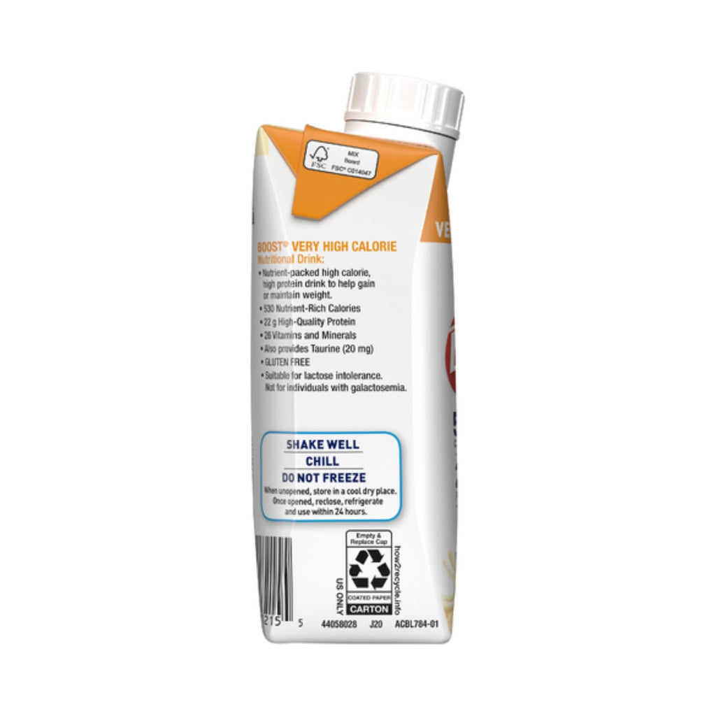 Very Vanilla 8 FL OZ Nutritional Drink (Pack of 27) U684175