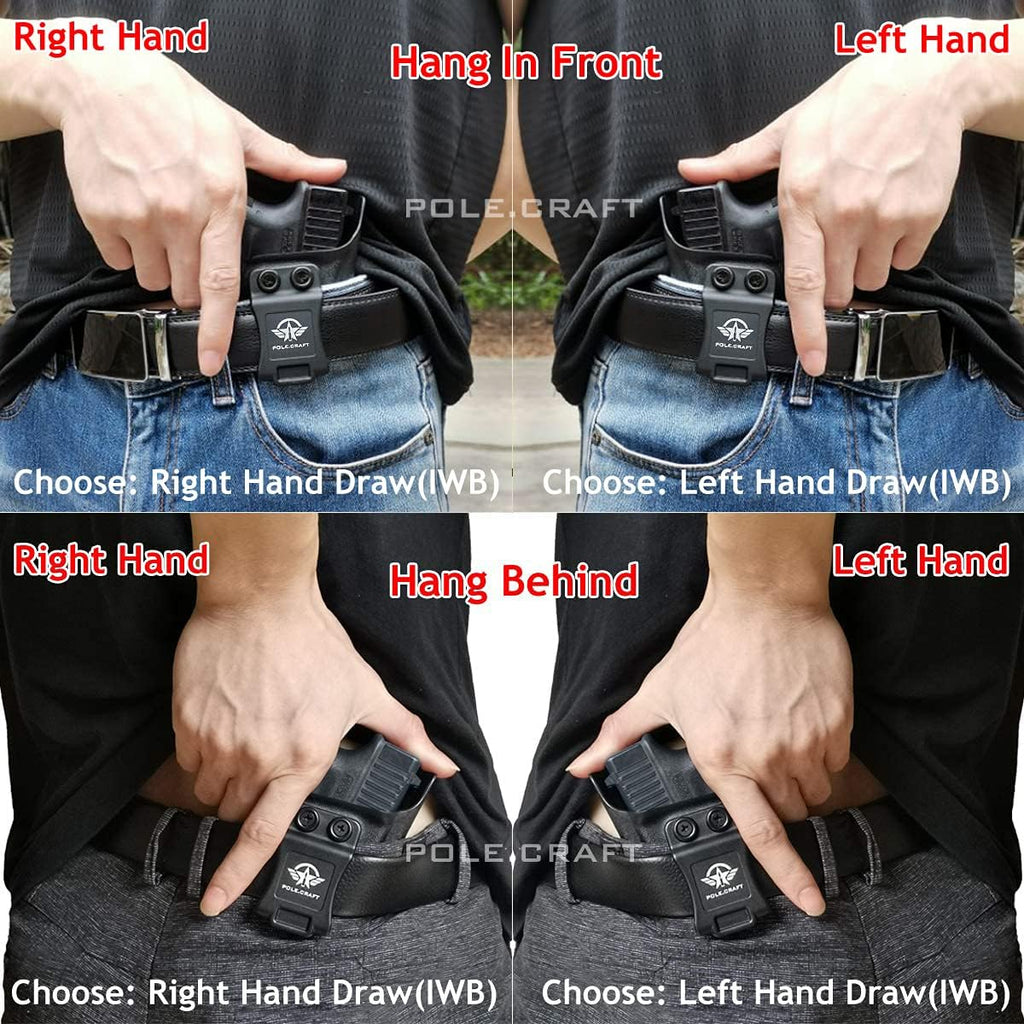 IWB Kydex Leather Holster for Sig P365 D779