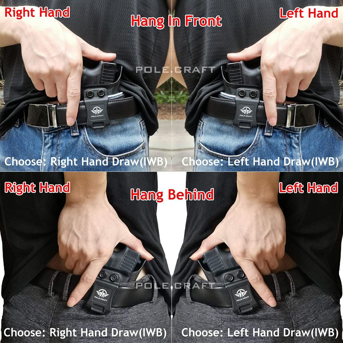 IWB Kydex Leather Holster for Sig P365 D779