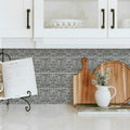 Silver Tin Peel and Stick Tile Backsplash H51181