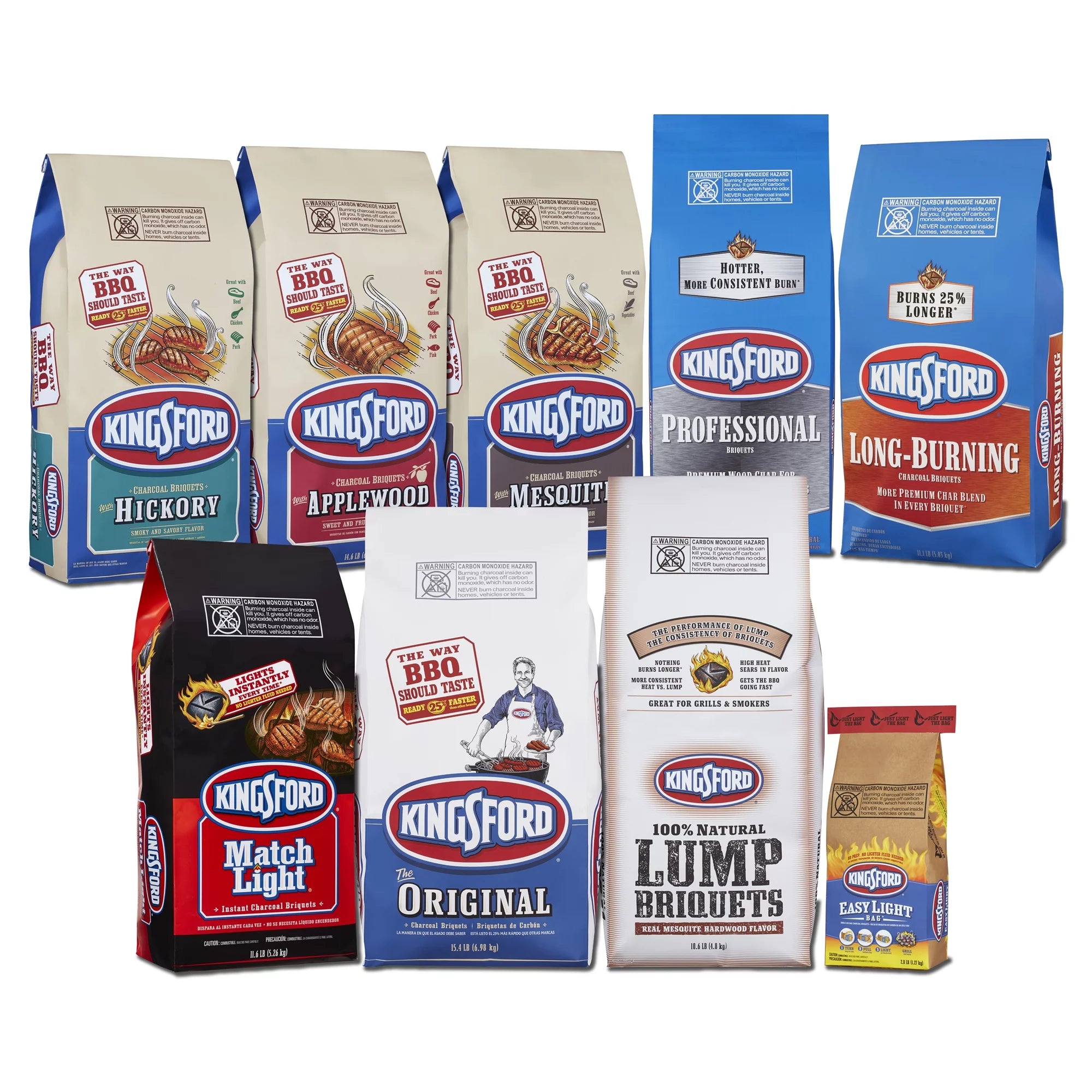 Two 16.7 lb Bags Charcoal Briquettes M392