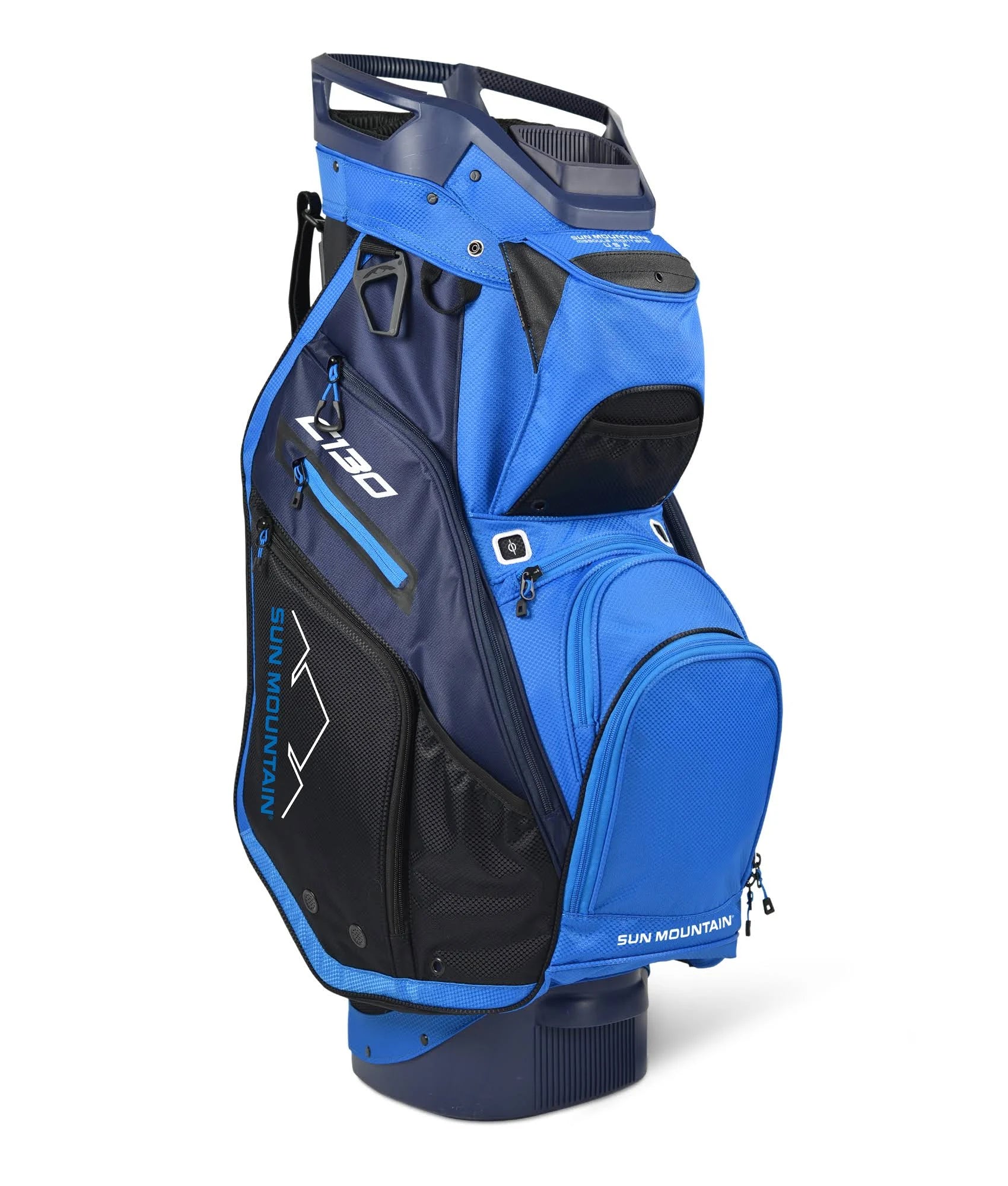 Carbon Black Red Cart Bag Q379
