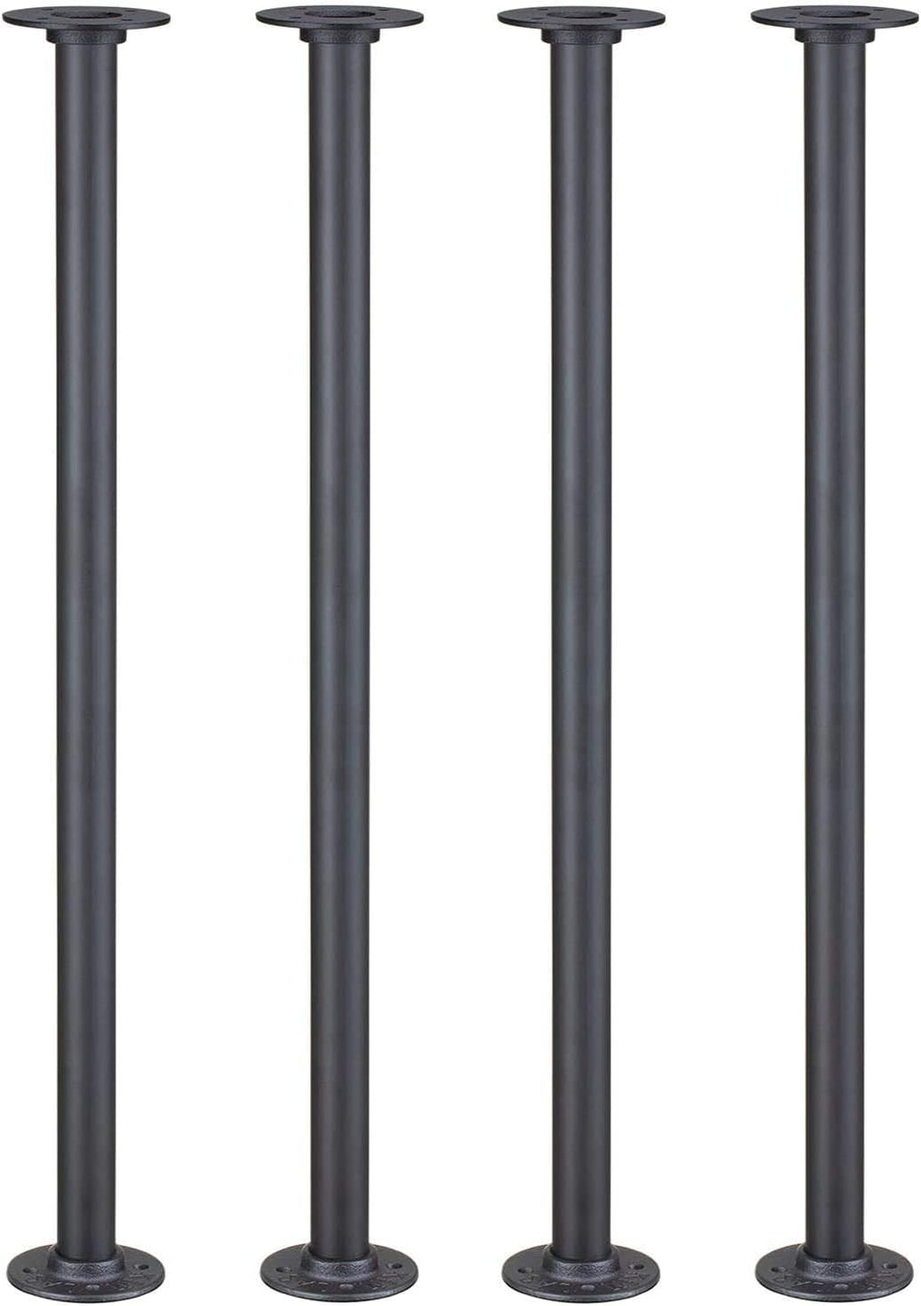 Set of 4 Iron Table Legs (1/2'' x 18'') V54822