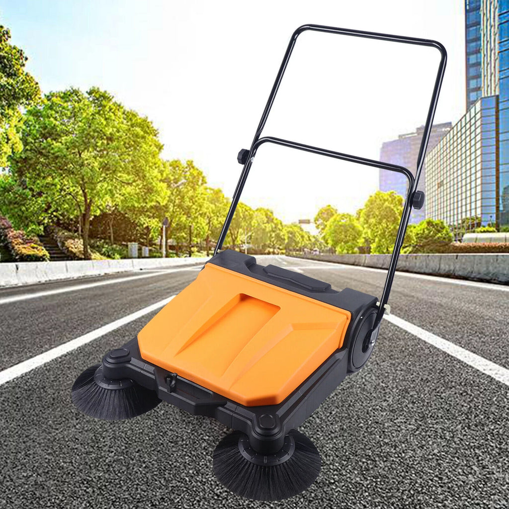 26 Inch Industrial Manual Push Floor Sweeper T4701