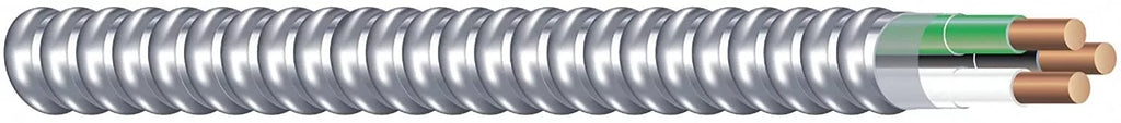14/2 Aluminum Armored Cable, 600 Volts, 250 Ft. Coil W769309