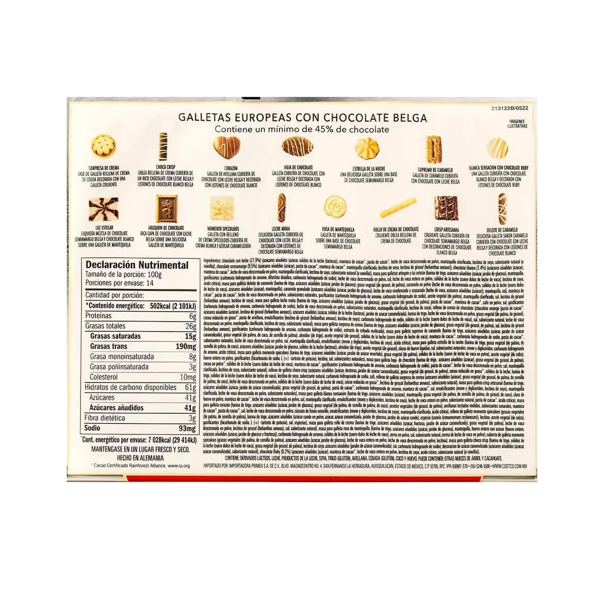 Belgian Chocolate 49.4 Oz S490