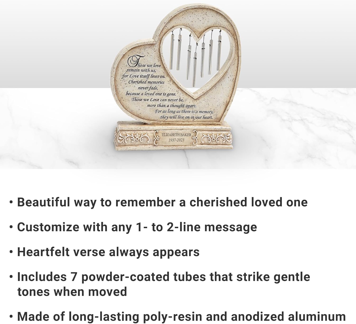 Tabletop Memorial Chime Z434
