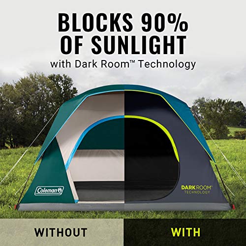 4 Person Dark Room Camping Tent J115