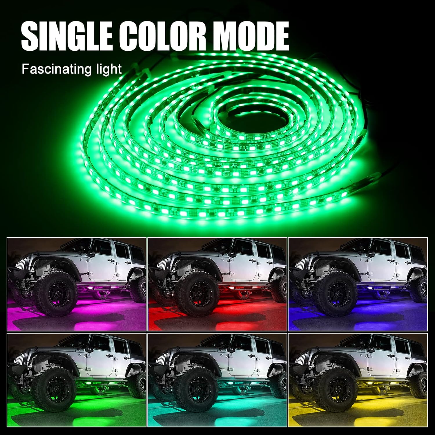 6 PCS LED Car Underglow Light Kit M722759