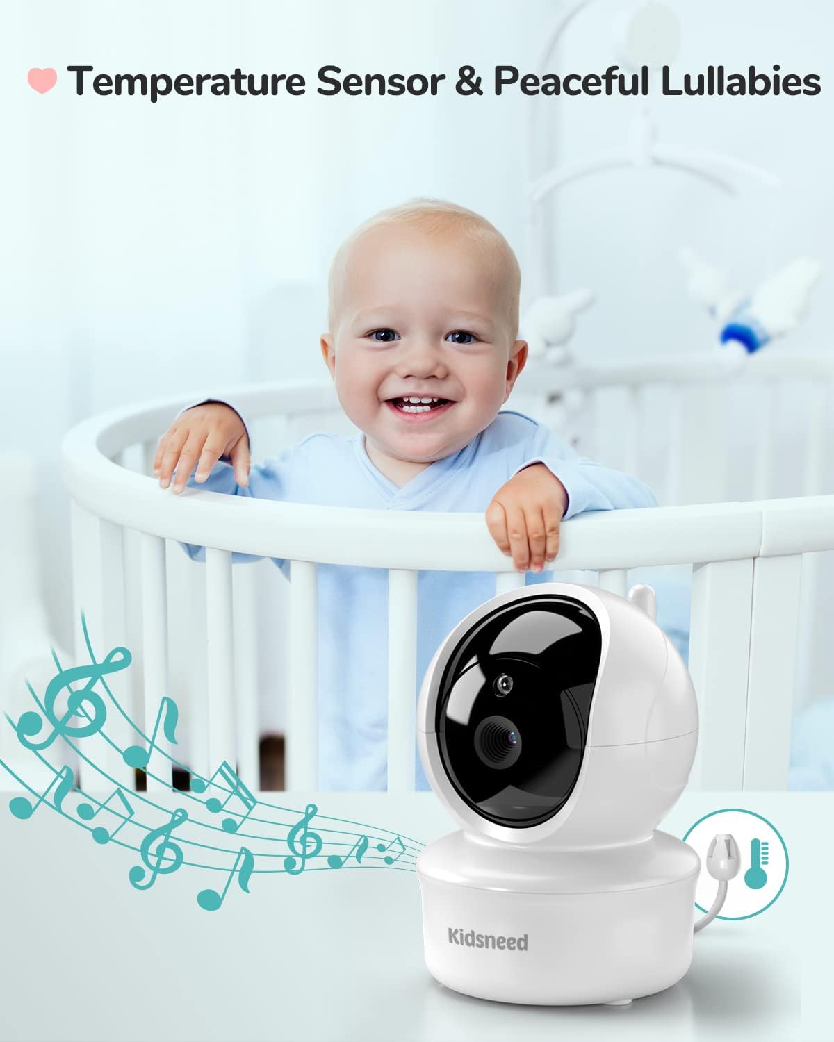 Video Baby Monitor with Camera and Audio C631836
