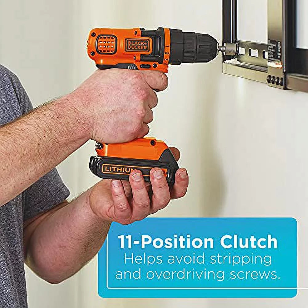 20V MAX Cordless Drill and Driver, 3/8 Inch, with LED Work Light R28021