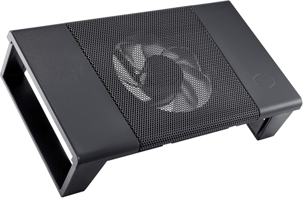 Laptop Cooling Pad with 200mm Blue LED Fan Pack of 2 O364