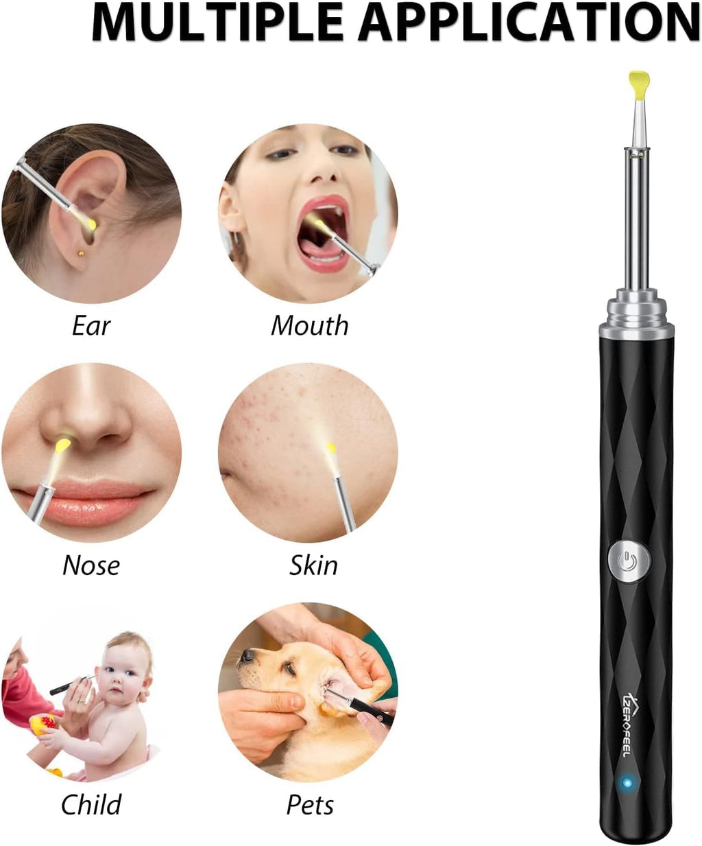 Ear Wax Removal Tool with Camera and 6 LED Lights P883224
