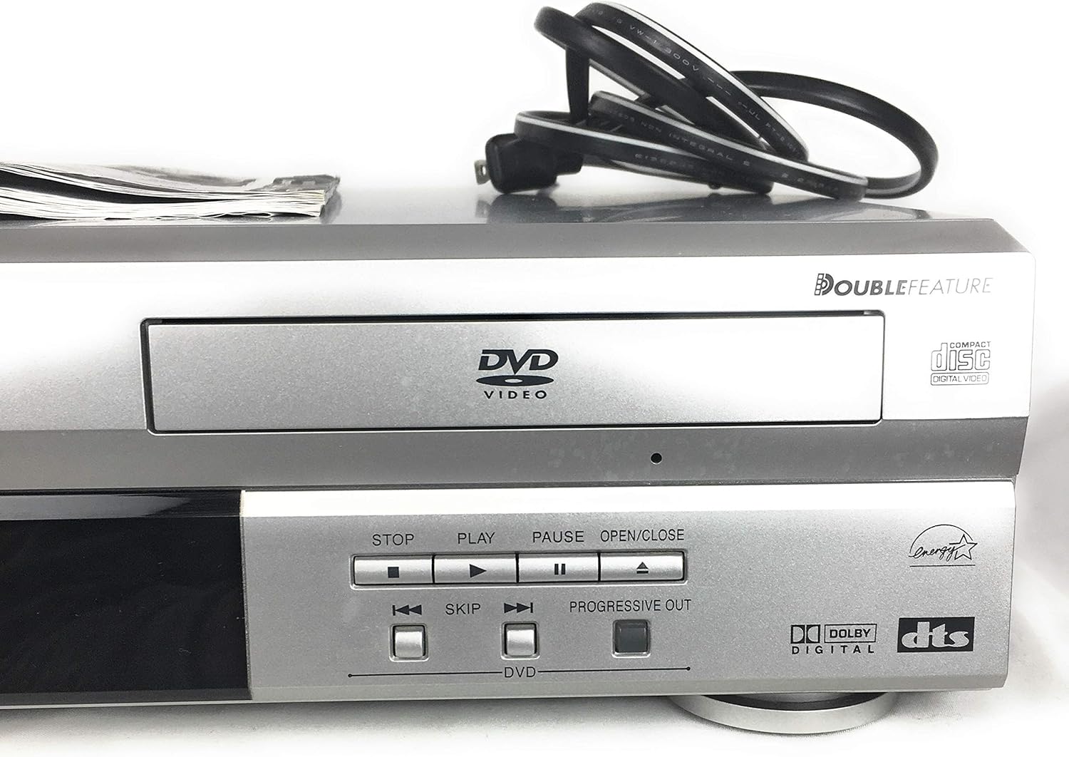 Double Feature DVD/VCR Combination Deck D532850