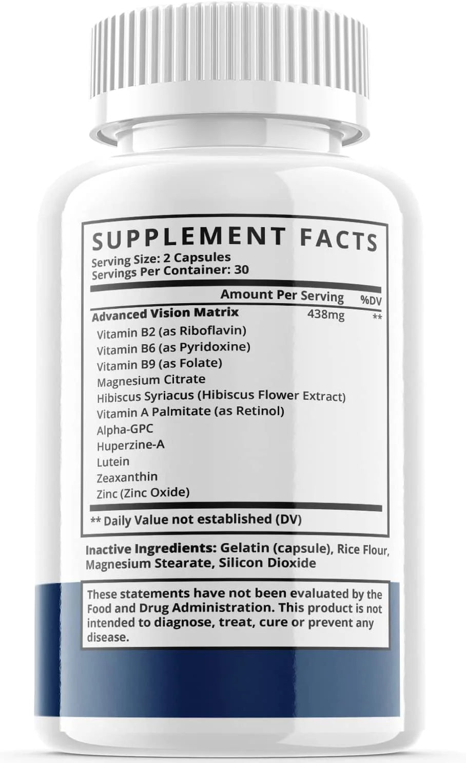 (2 Pack) Dietary Supplement for Eyes Sight - 120 Capsules Z8904