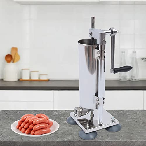 6Lbs Stainless Steel Vertical Sausage Stuffer K6883