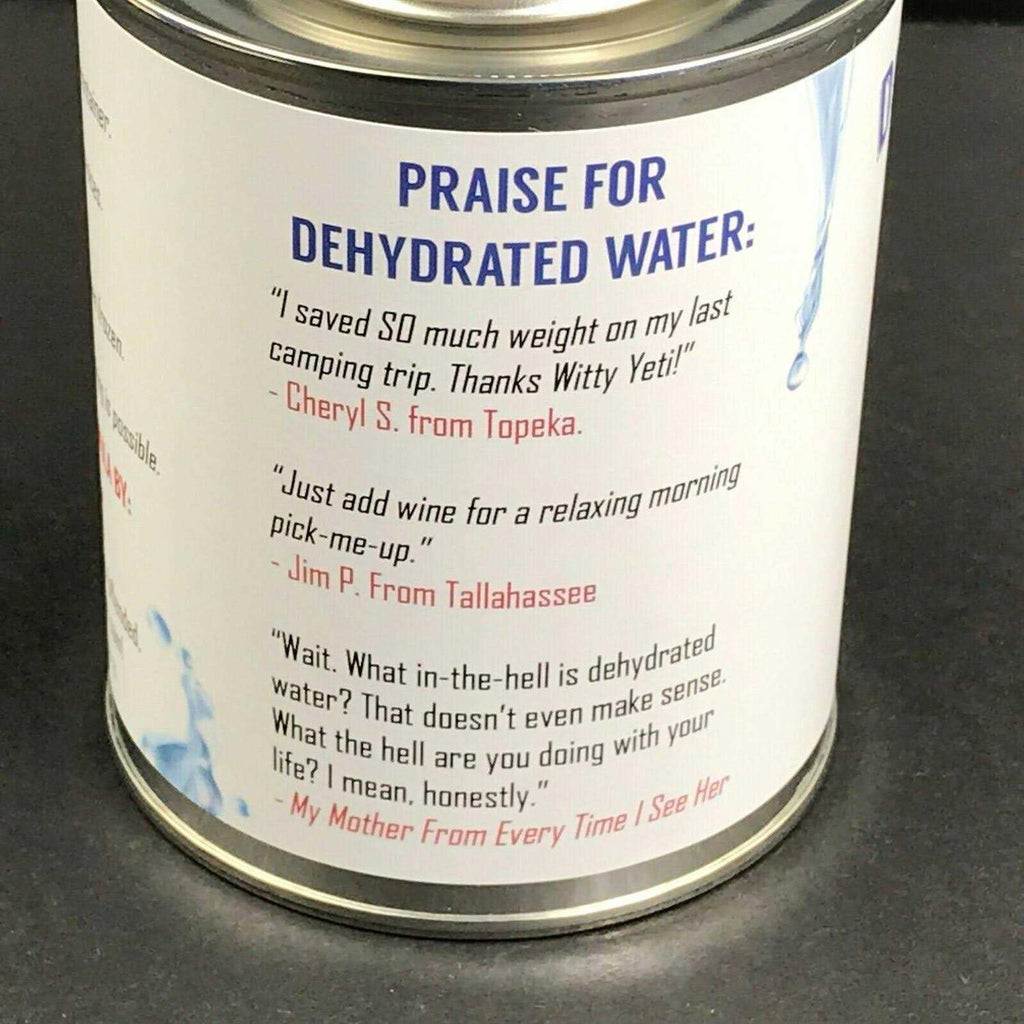 Dehydrated Water 16oz Can U11160
