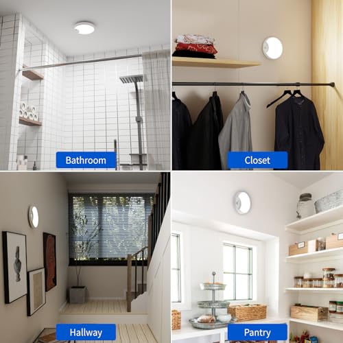 Wireless Battery Powered Rechargeable Ceiling Light with Remote G760