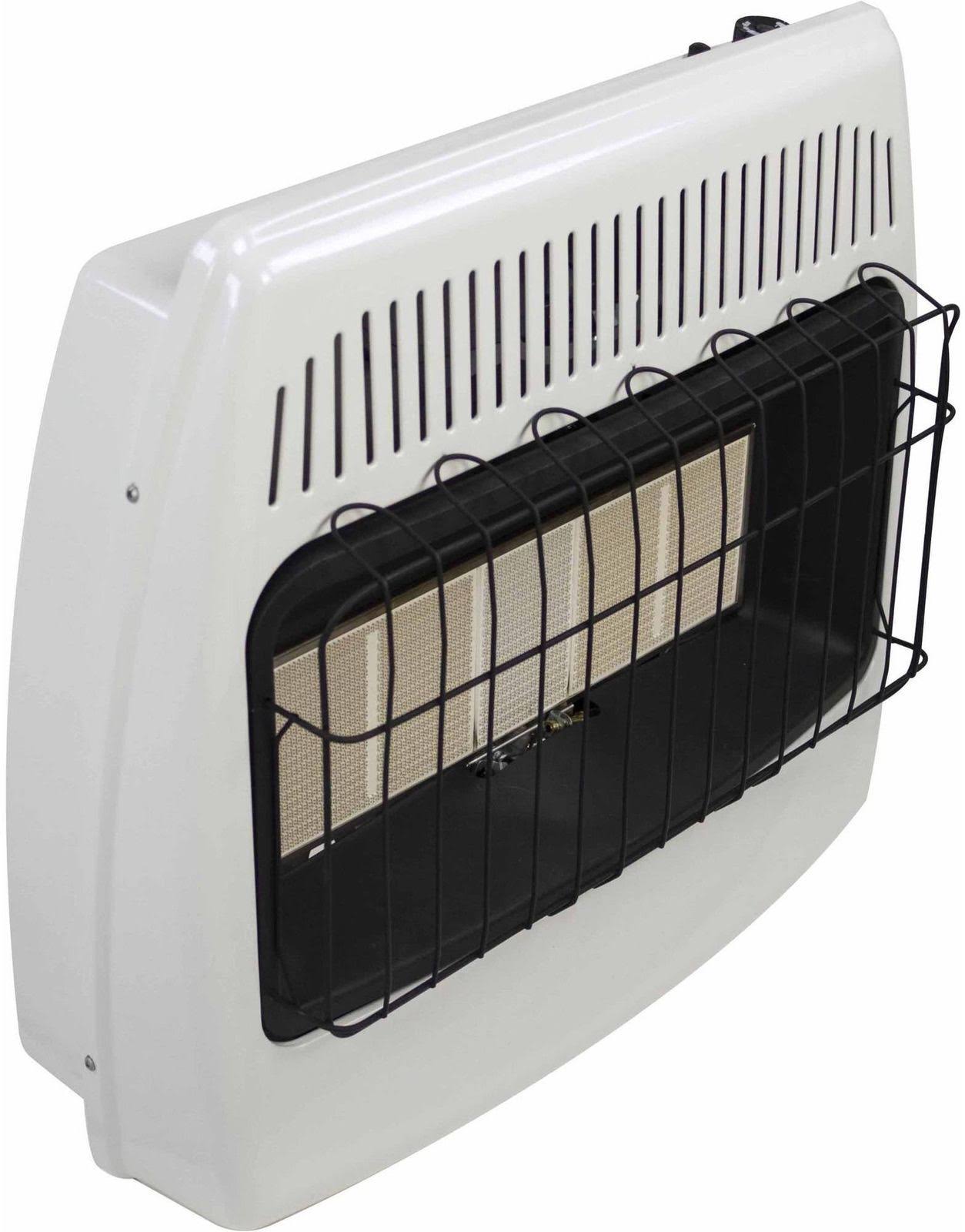 30,000 BTU Natural Gas Vent Free Infrared Wall Heater G8415