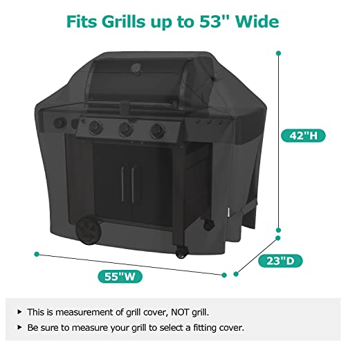 Black Heavy Duty Waterproof Grill Cover Q3367