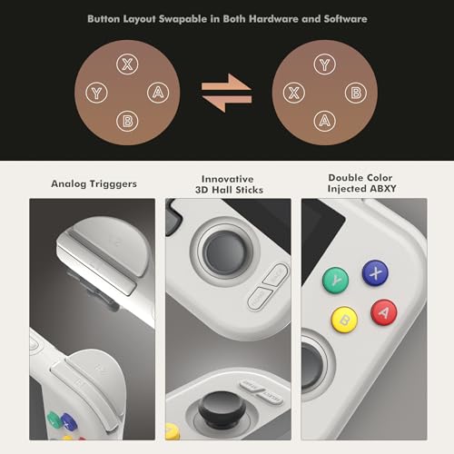 Retro Game Handheld Console 4.7 Inch Display 5000mAh Battery U581733