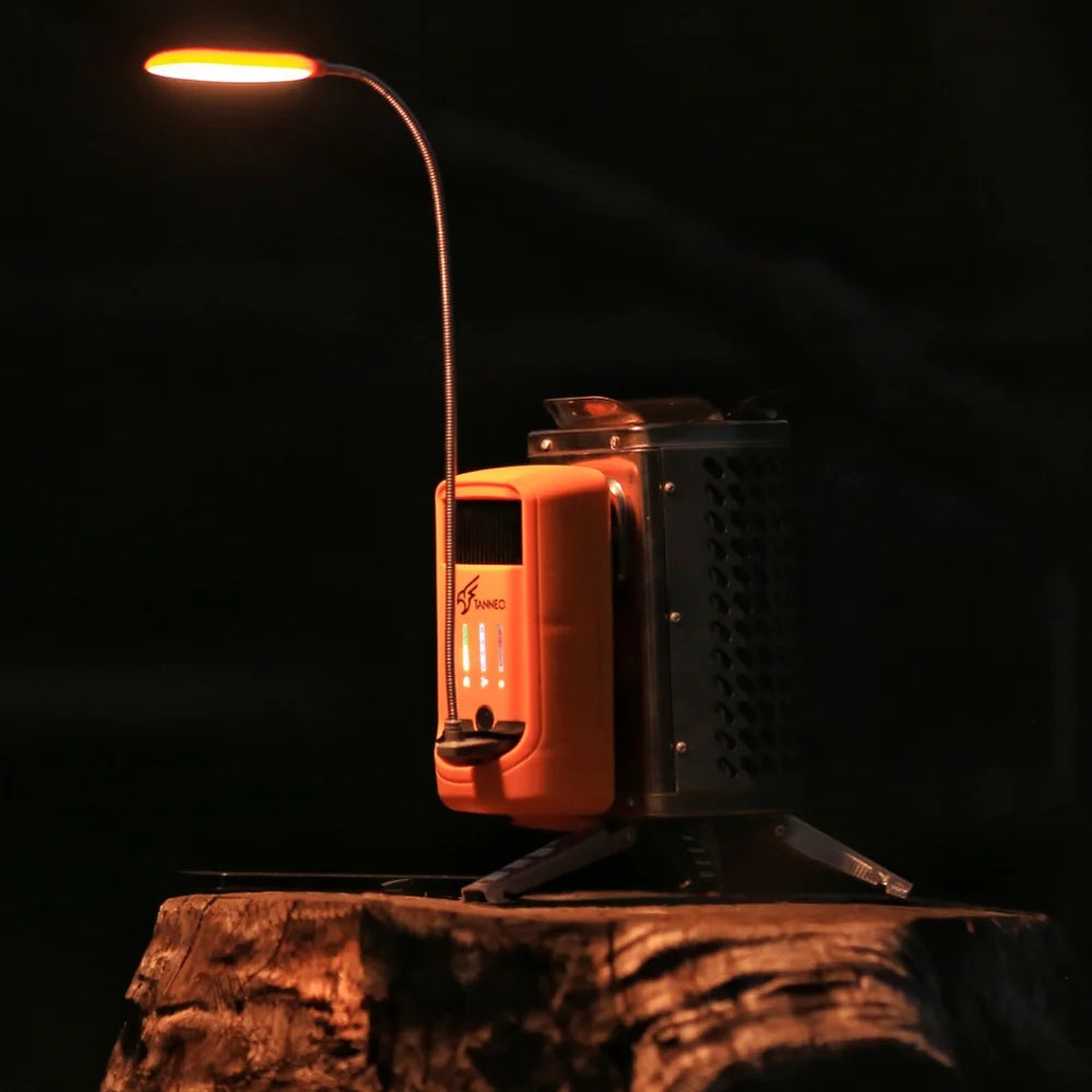 Electric Furnace Portable Power Generating Burner USB Rechargeable Stove O42753