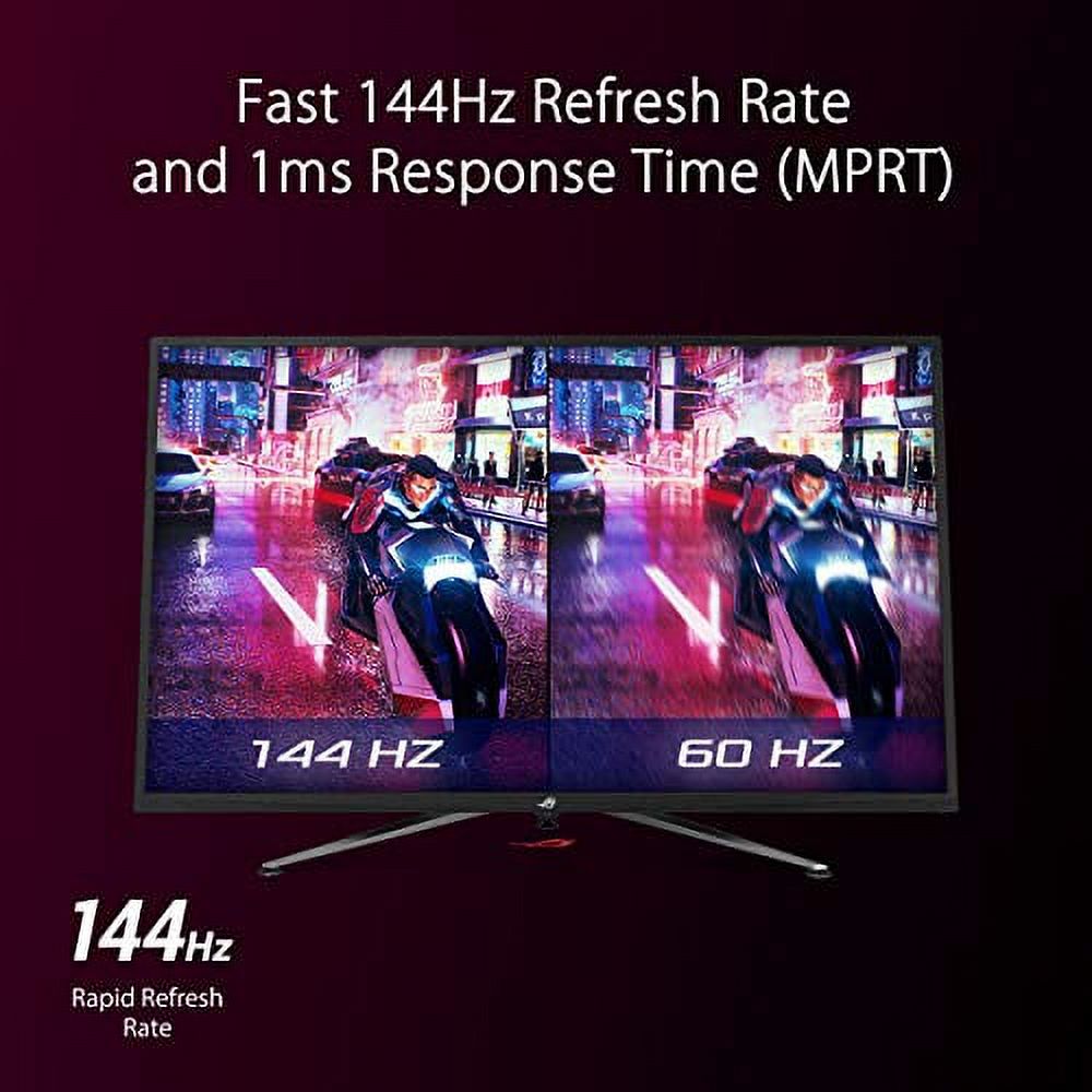 43? 4K HDR Gaming Monitor, 144Hz, G-SYNC Compatible, 1ms I809