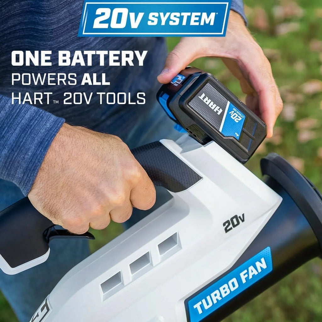 20-Volt Turbo Fan Blower with 4.0Ah Lithium-Ion Battery Z6899