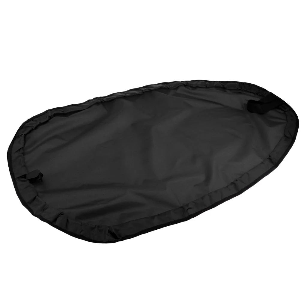 Black Waterproof Adjustable Kayak Cockpit Cover O946508