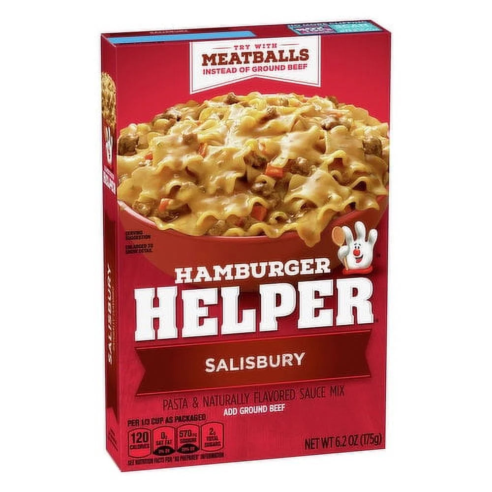 6.2 oz Salisbury Pasta & Sauce Mix, Quantity of 4 B180445