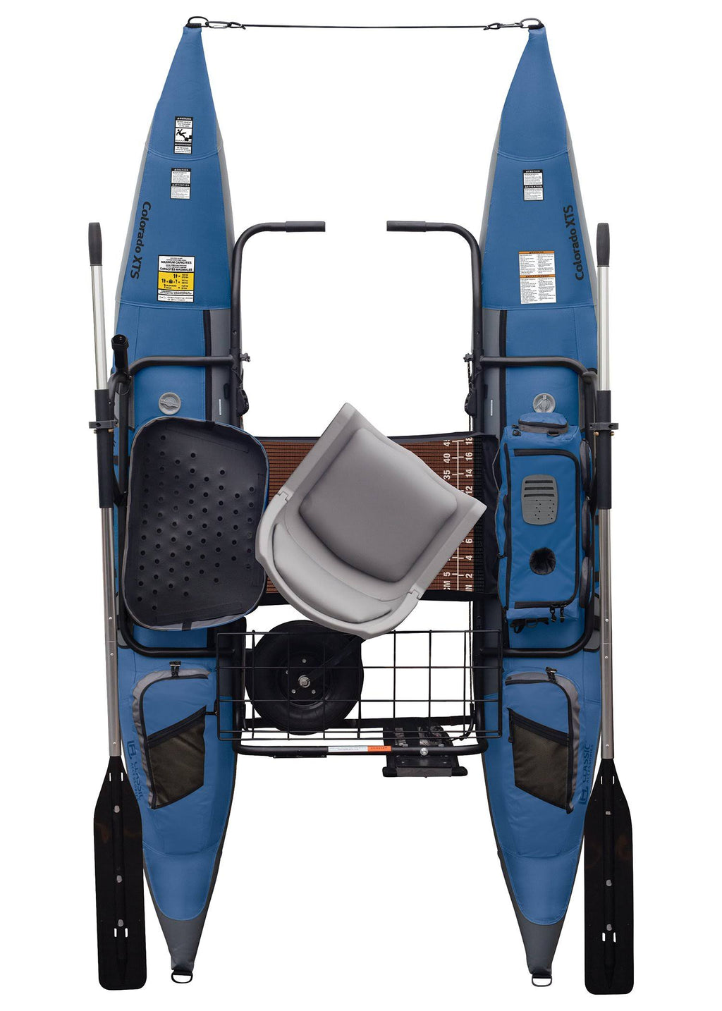 Pontoon Boat with Swivel Seat M1655
