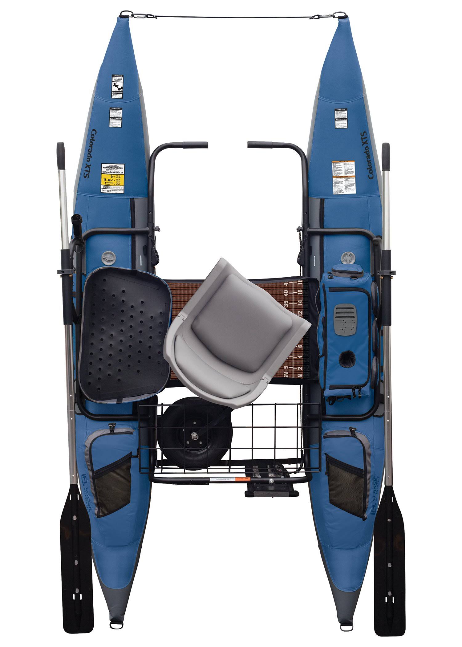 Pontoon Boat with Swivel Seat M1655