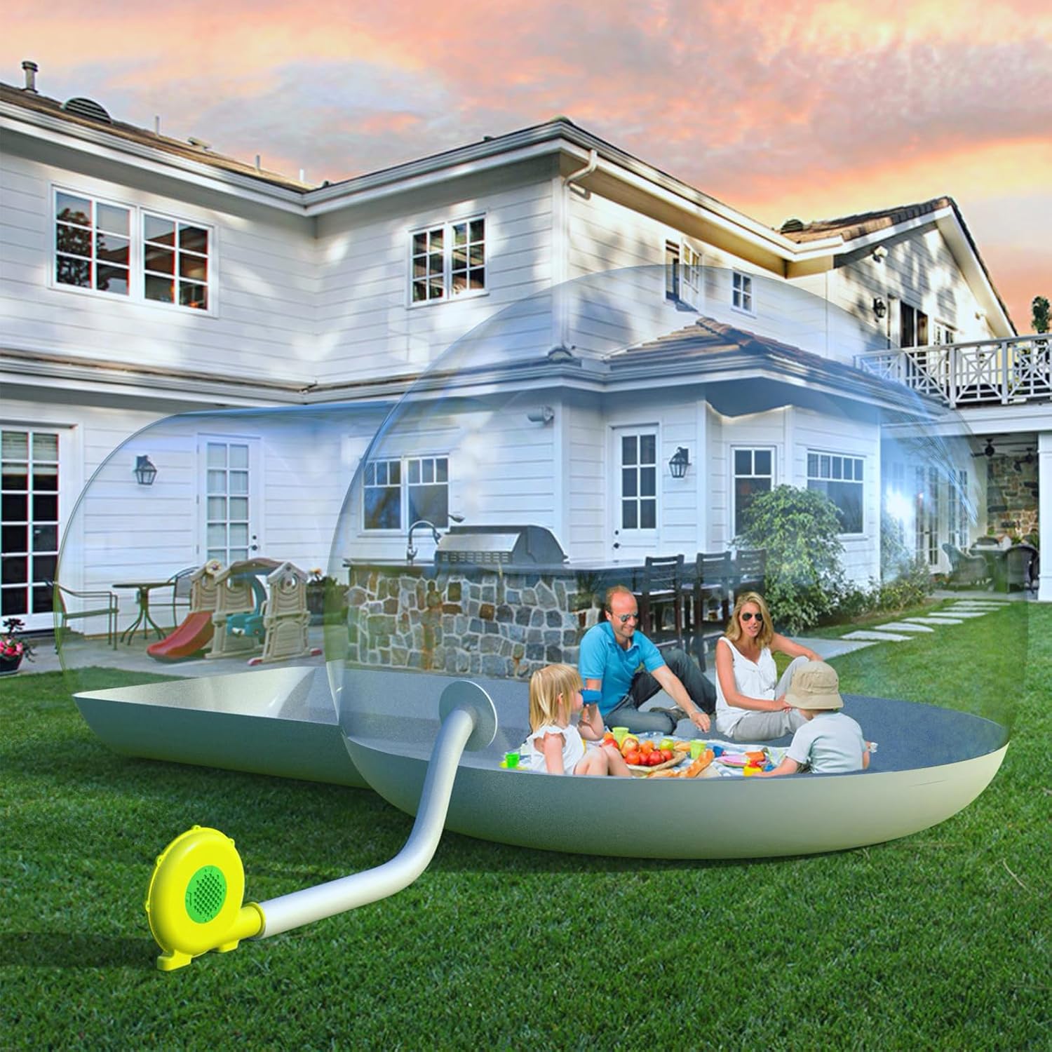 10FT PVC Inflatable Bubble Tent S7433