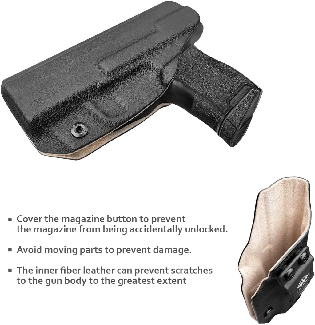 IWB Kydex Leather Holster for Sig P365 D779