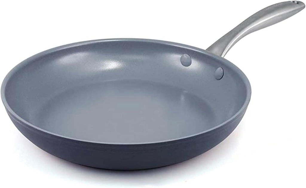 Gray 12" Hard Anodized Ceramic Nonstick Frying Pan C58233