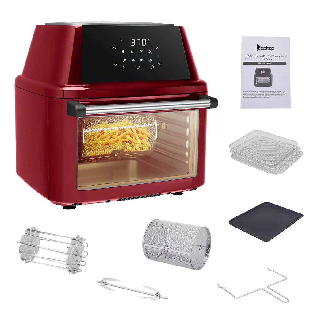 16.91Qt 8-in-1 Air Fryer Oven 1800W L1892
